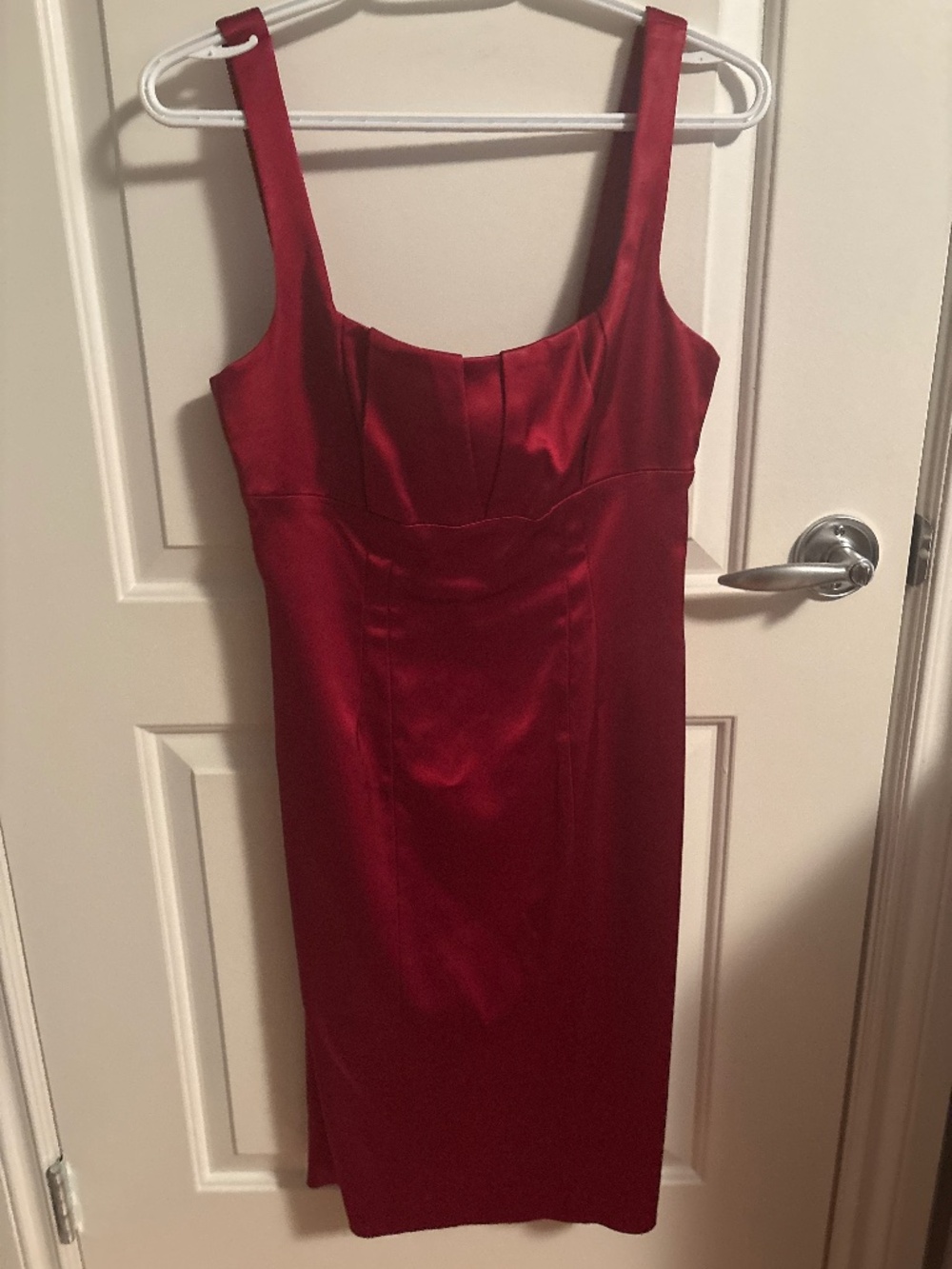 Red dress